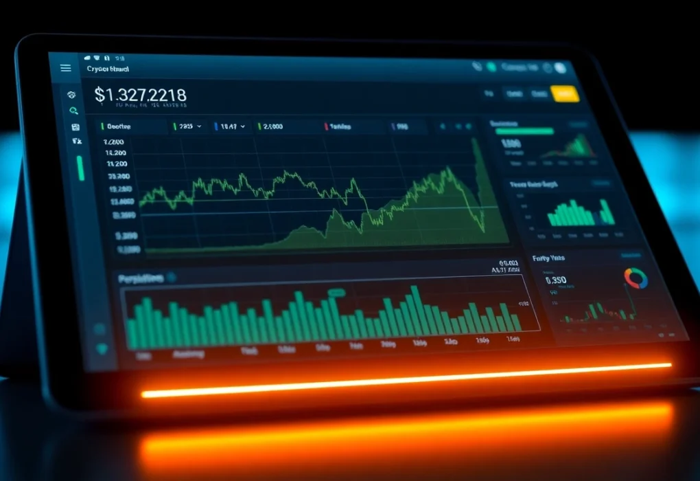 Aicoin cryptocurrency platform interface showcasing real-time market charts and alerts for traders, highlighting data and security features.