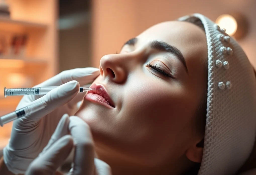 Fettwegspritze Zürich: Expert injection targeting stubborn fat in a modern clinic setting.