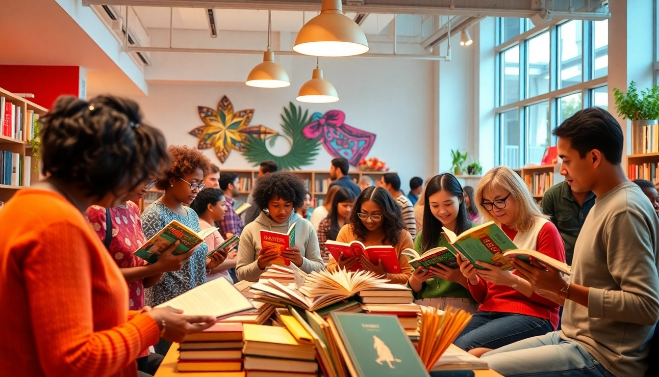 ROddy Book Club featured with engaged readers sharing books, symbolizing community and knowledge exchange, inviting and approachable visual.