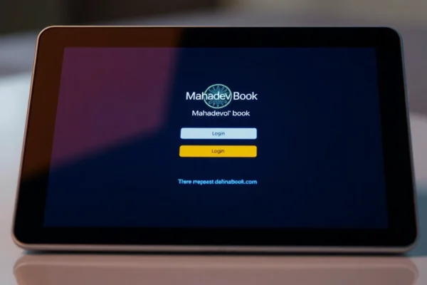 Mahadev book login portal interface — secure access for online betting and gaming in India, demonstrating ease of use and trustworthiness.