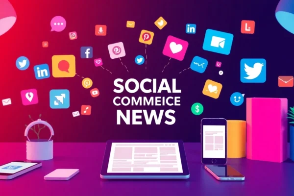 Key Trends and Best Practices on Social Commerce News Platforms for 2024 Social commerce news platforms analysis dashboard with trending topics and social media updates