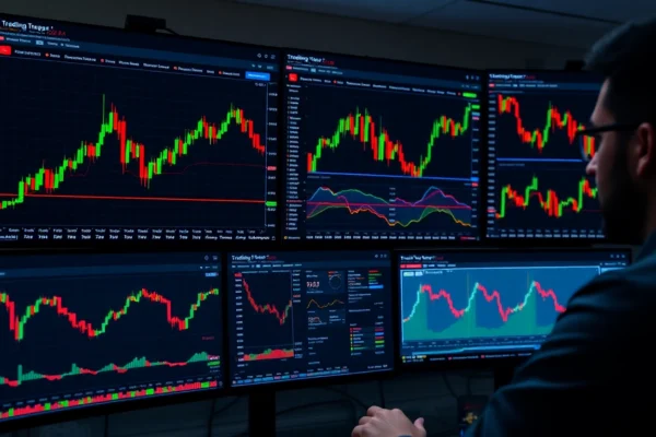 Maximize Your Trading Strategies with Expert Insights on Trading View Platform Trading view platform showcasing dynamic market charts and trading analysis tools for traders