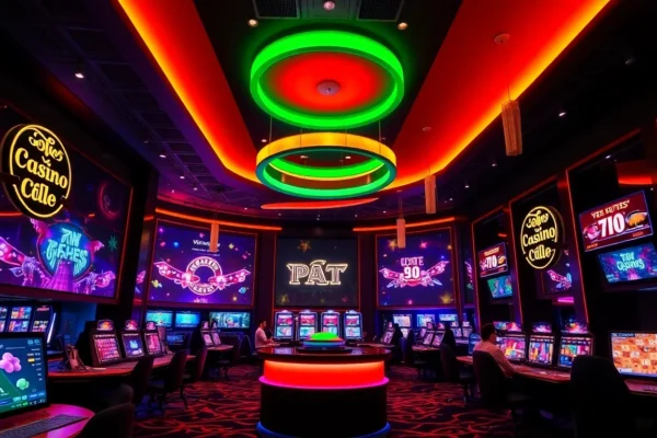 Professional scene showcasing canl casino siteleri with live dealers, advanced casino