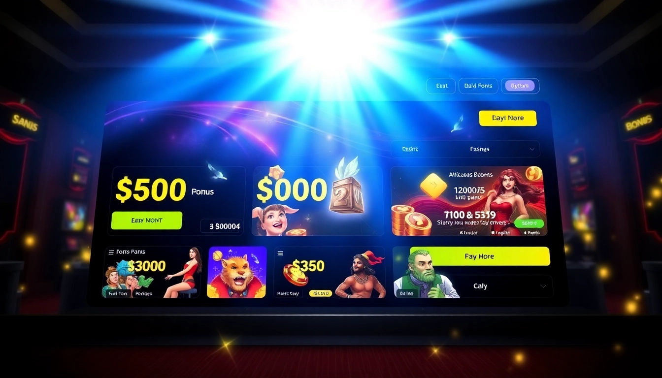 Top deneme bonusu veren siteler with eye-catching bonus offers and colorful casino graphics