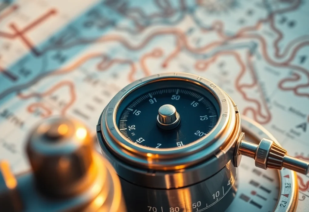 Effektive Boots Versegelung: Strategien für präzise und sichere Navigation Boots Versegelung navigation with a compass and nautical charts for precise boat positioning
